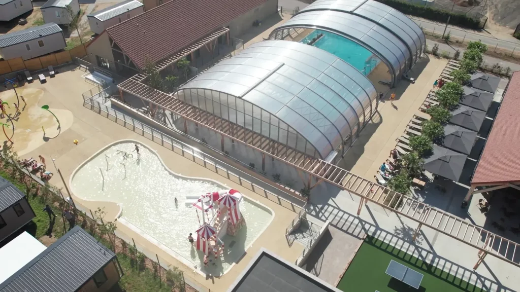 Camping avec piscine couverte et chauffée à Saint-Valery-sur-Somme.